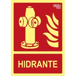 Señal hidratante clase B 29,7 x 21cm PVC