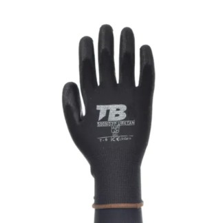 Guantes negros pack de 10ud  Tomas Bodero 500NG2P Uretan - Segutodo